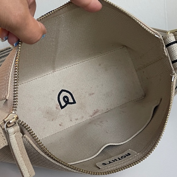 Rothy’s The Casual Crossbody Color Parchment - Picture 16 of 16